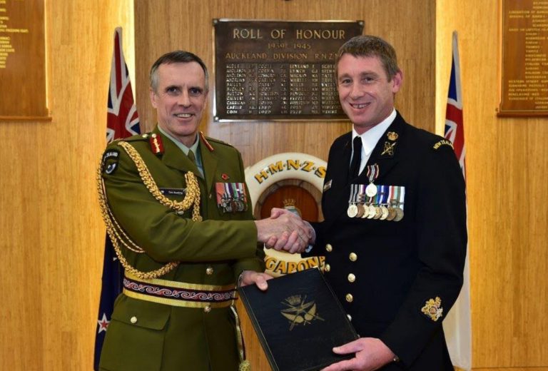 Warrant Officer Recognised – RNZN Communicators Association